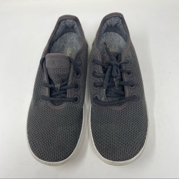ALLBIRDS Tree Runner Charcoal Gray Sneakers Size 8 - Picture 6 of 10